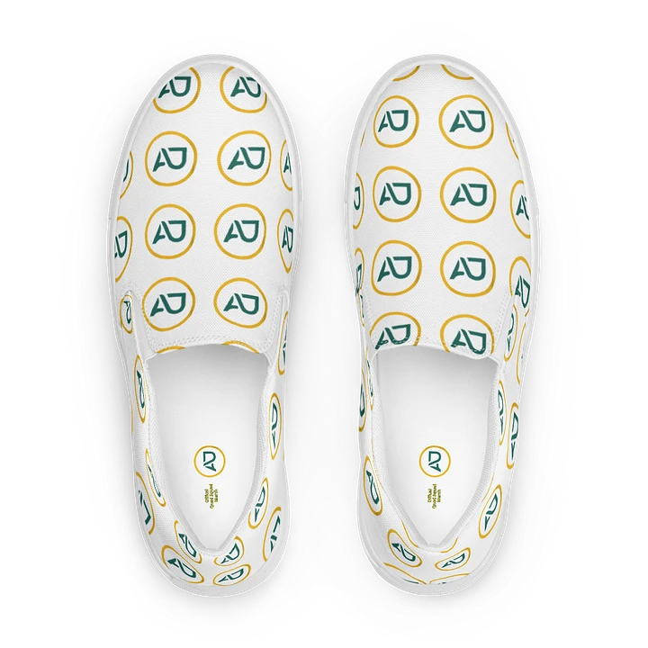 AJ Logo Women's Slip-On Canvas Shoes product image (1)