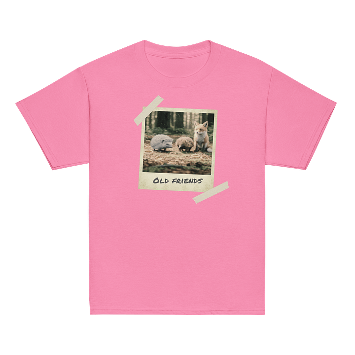 Old Friends - Hedgehog, Echidna and Fox, Polaroid Photo Shirt product image (23)