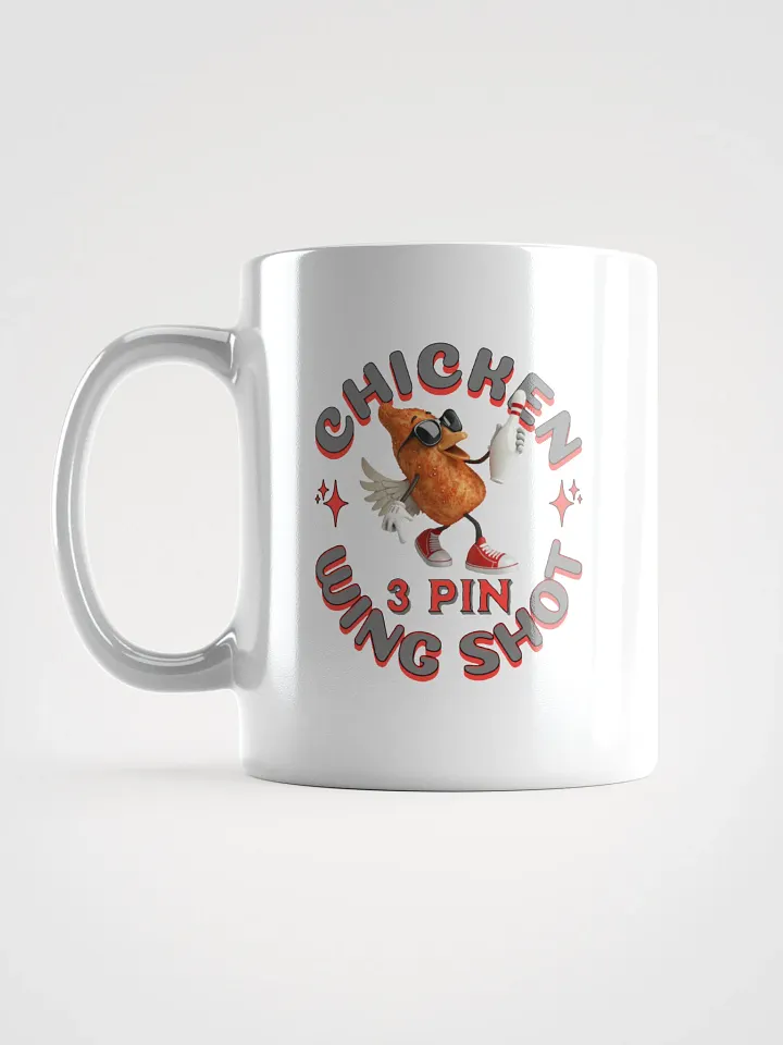 Chicken Wing Shot 3 Pin Bowling Sassy Mug product image (1)