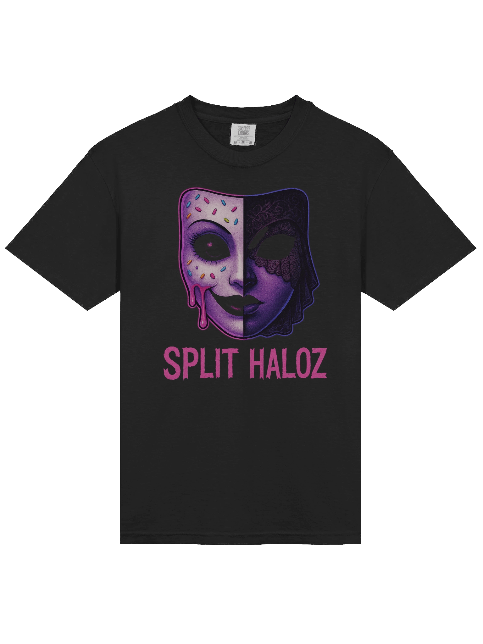 Split Haloz – Masked Identity Tee 🩸🎭 product image (3)