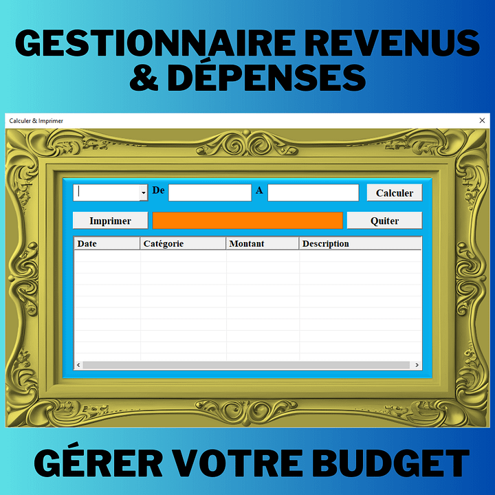 Outil Suivi Financier Excel VBA - Gérez Votre Budget Facilement product image (2)