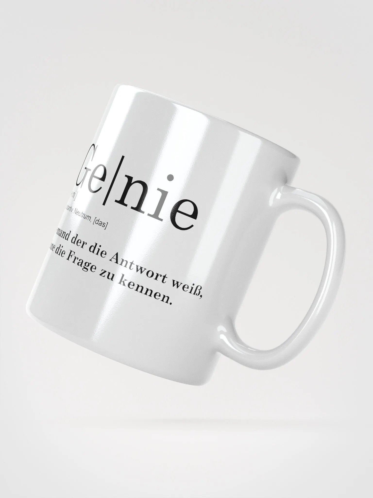 Kaffee Tasse/Becher mit Spruch | Definition Genie | Lehrer Chef Geschenk | Lustige Geschenke | Tasse Mama | Vater Vatertag | Geschenkidee Sprüche Tasse product image (5)