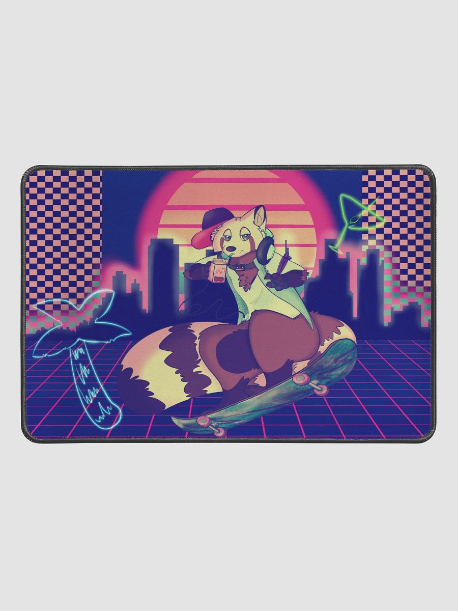 Vaporwave Puck Desk Mat product image (1)