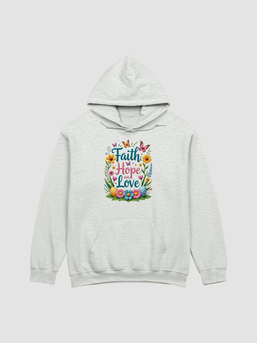 Faith Hope and Love Floral Hoodie product image (12)