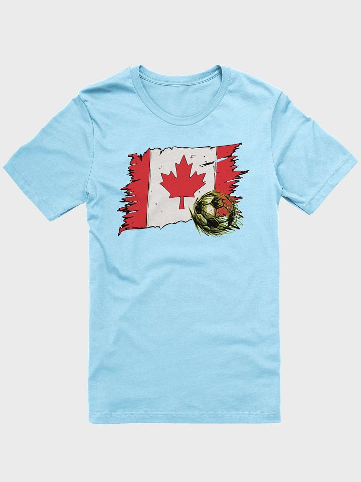 Canada Flag Soccer Football Iconic Comfort T-Shirt product image (1)