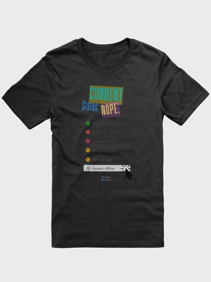 Offline Status Chart T-Shirt product image (1)