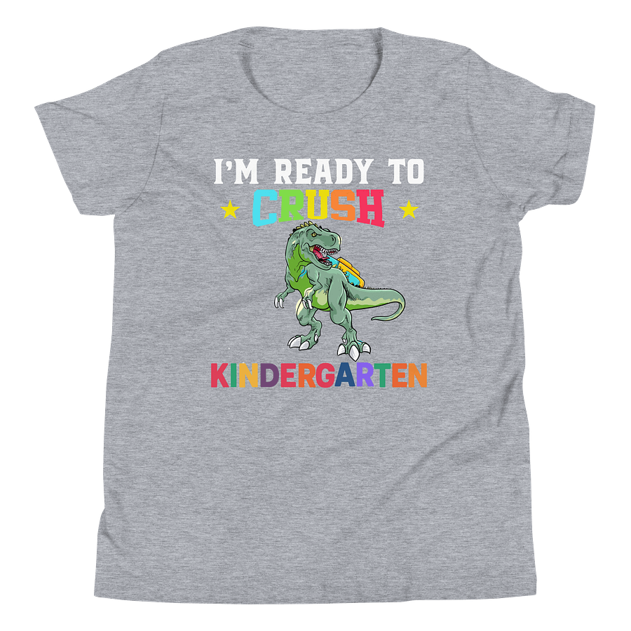 Youth Ready to Crush Kindergarten T-Shirt product image (50)