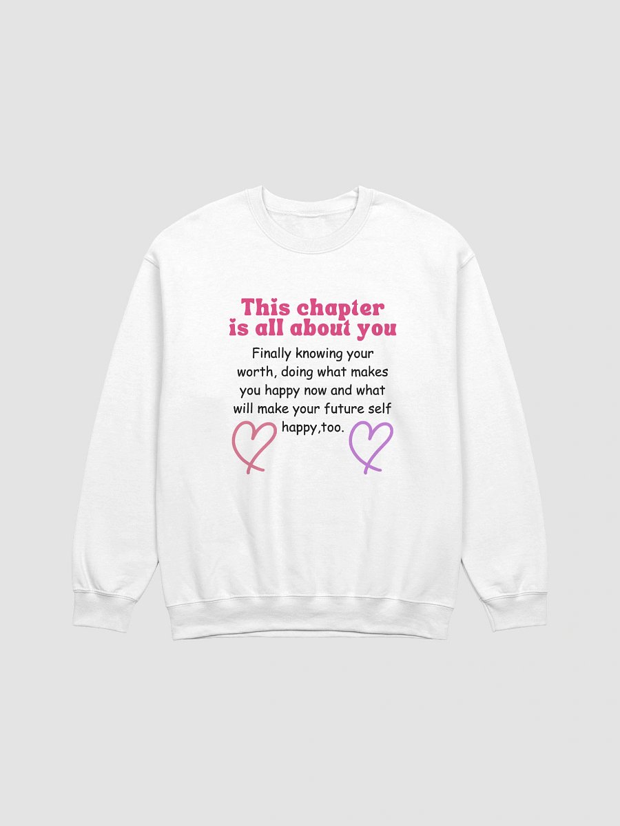 This Chapter Is All About You Sweatshirt-Mental Health & Wellness Gift product image (1)