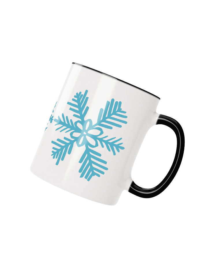 Simple Snowflakes Color Filled Mug product image (6)
