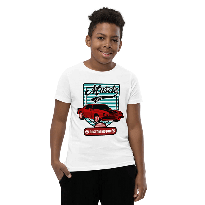 Muscle Custom Motor Vintage Car T-Shirt product image (1)