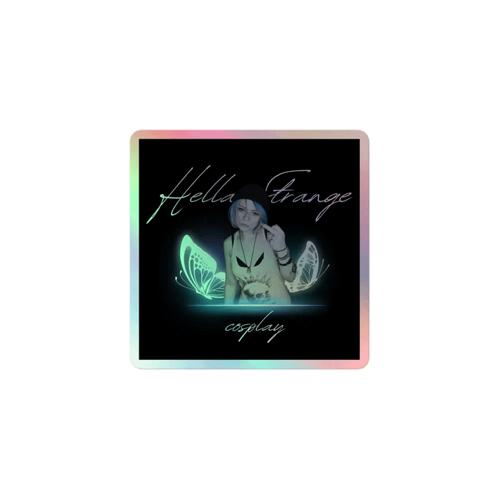 Hella Holo Bird sticker product image (1)