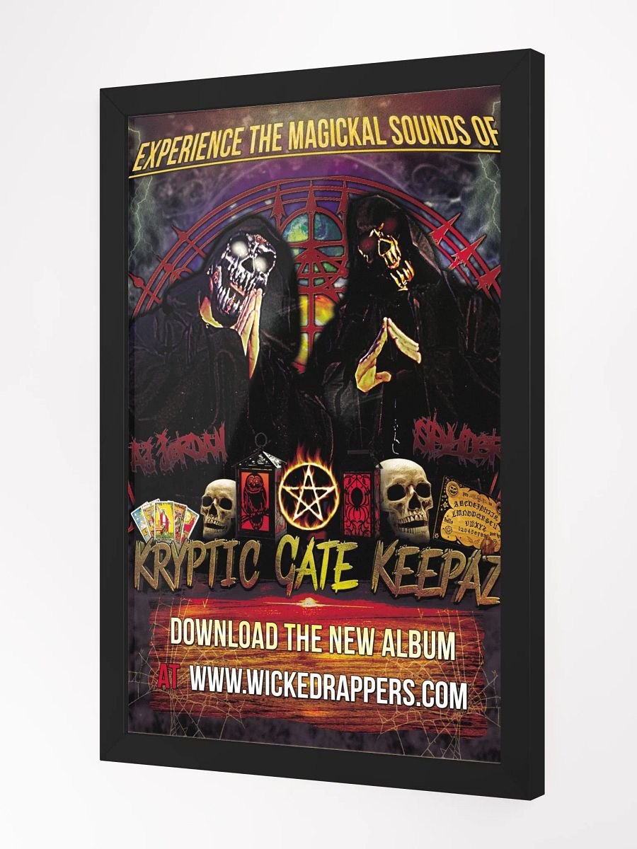 Kryptic Gate Keepaz Magickally Enchanted Large Framed Poster product image (3)