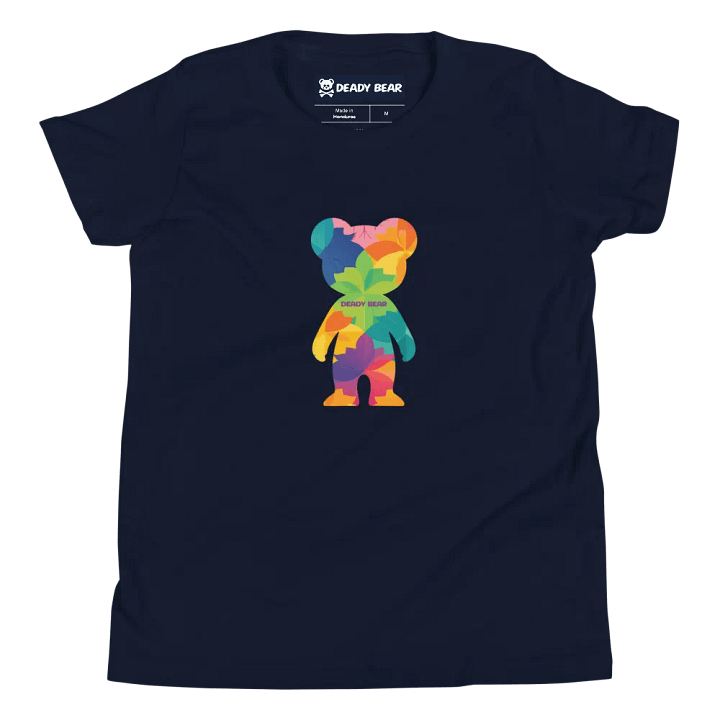 Colorful Deady Bear Youth T-Shirt product image (33)