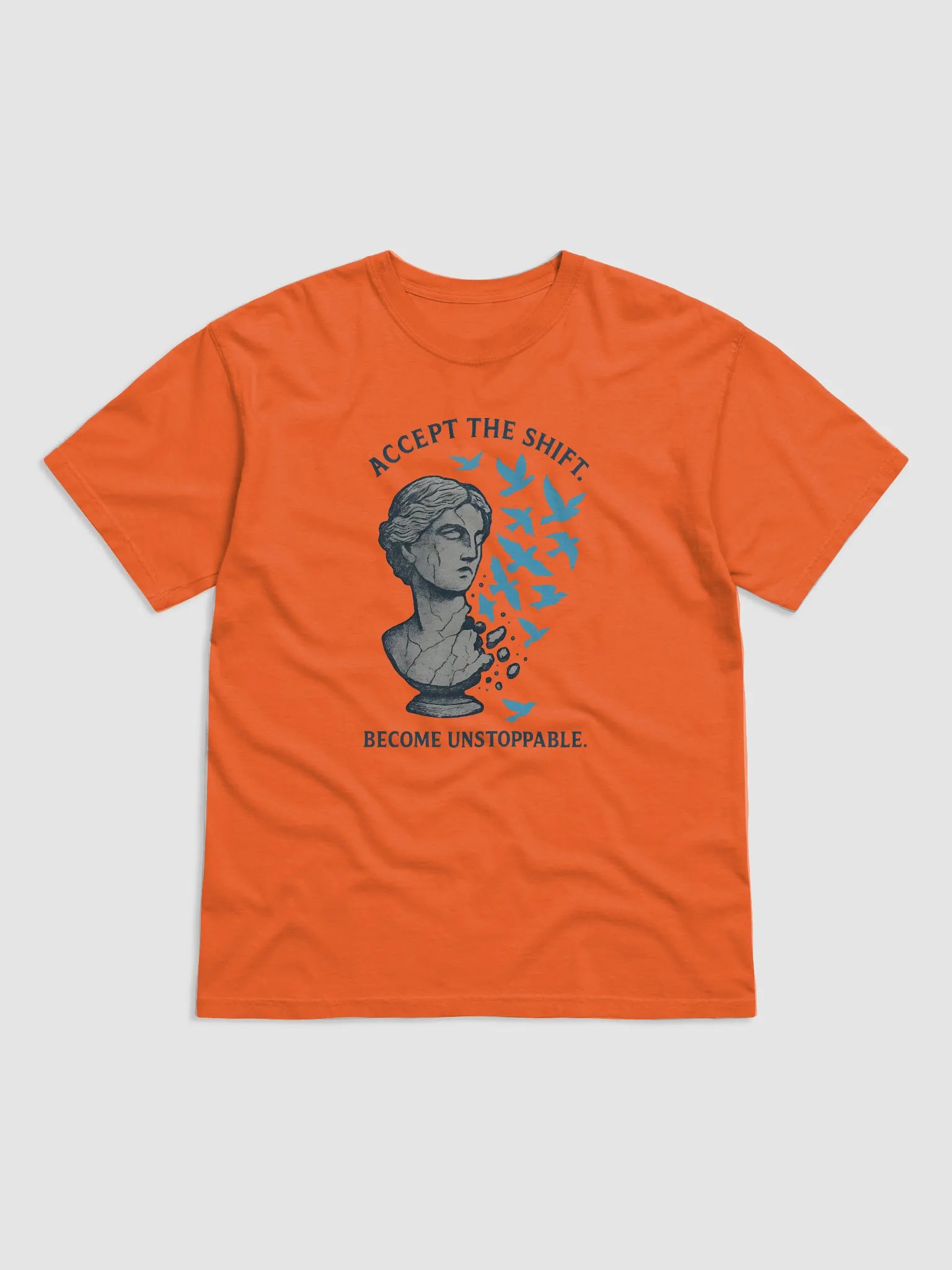 Accept the shift become unstoppable shirt product image (1)