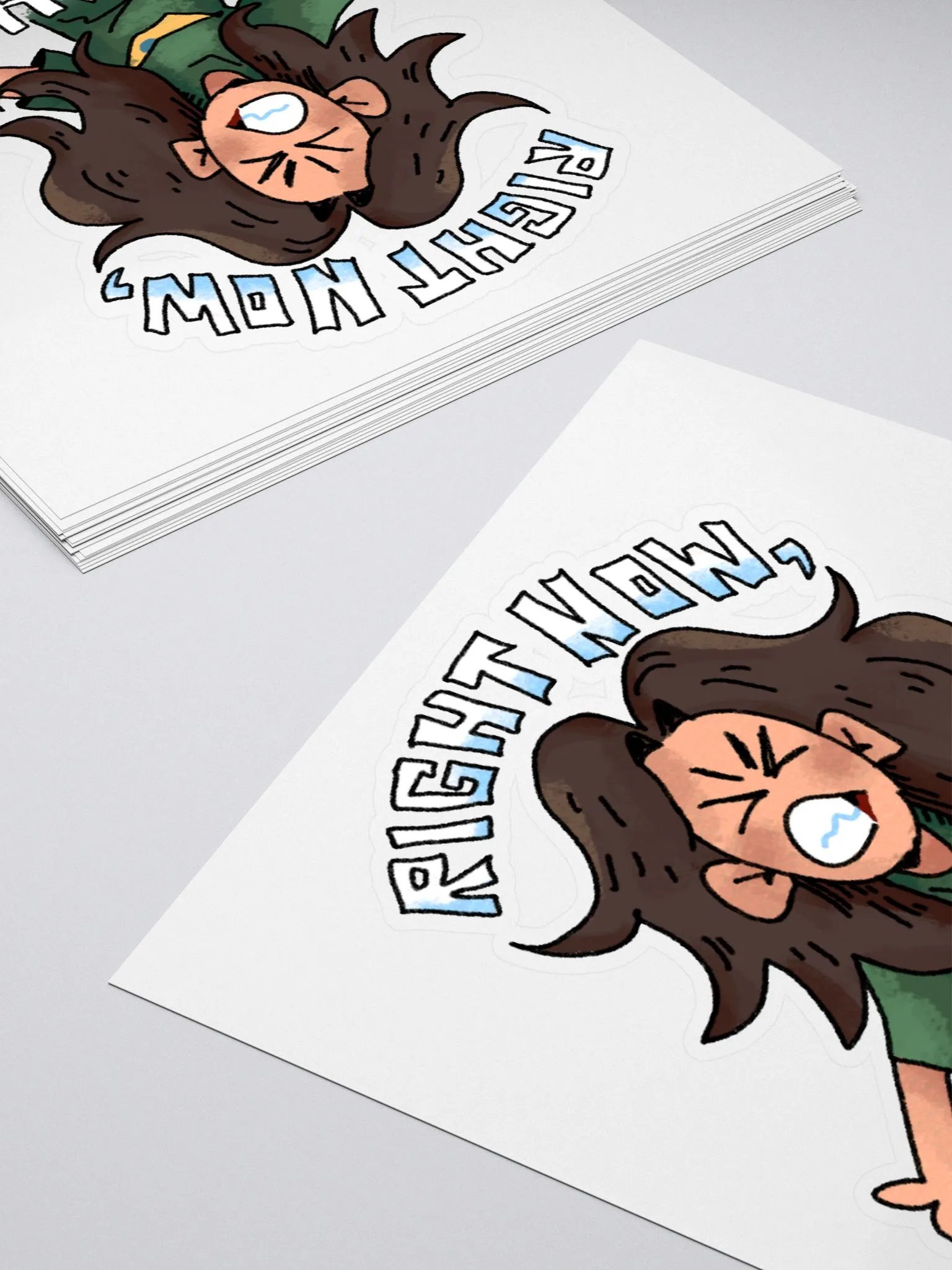 RS02: RIGHT NOW D*CKHEAD! STICKER product image (4)