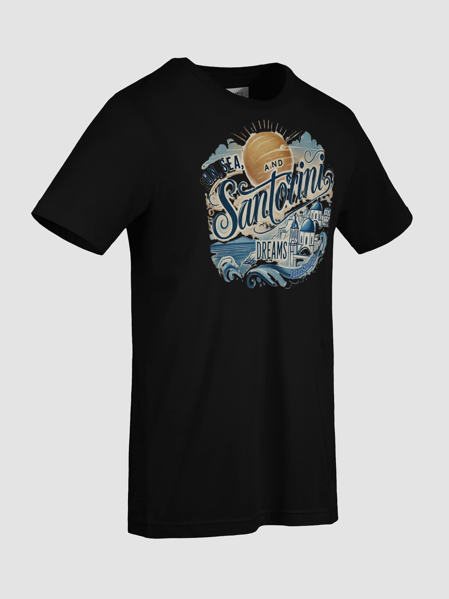 Santorini Dreams Graphic Tee product image (10)