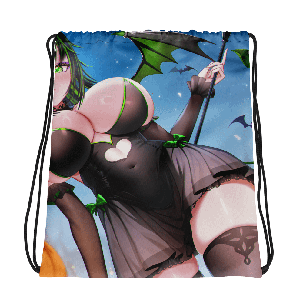 Spooky drawstring bag product image (1)