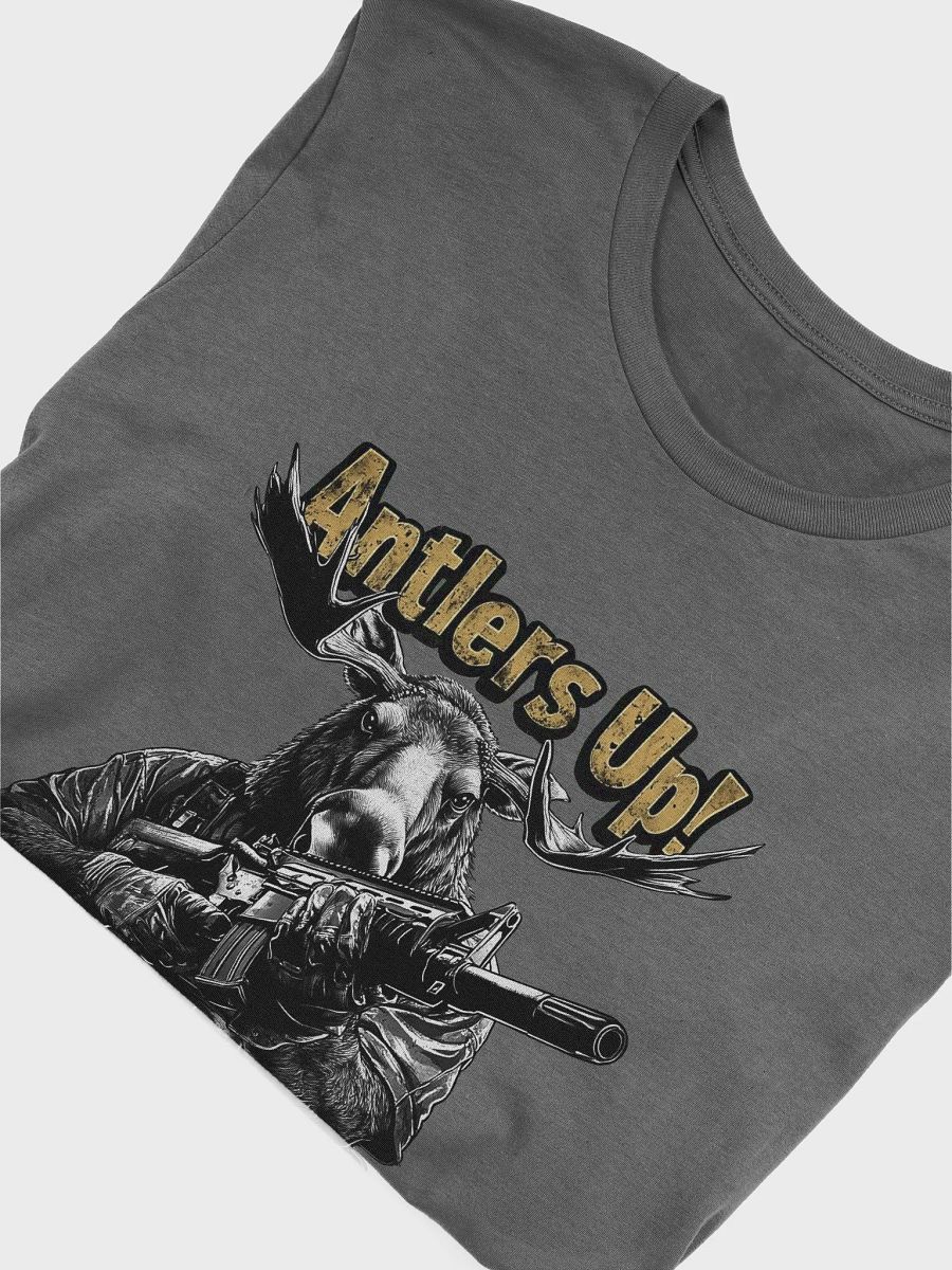 Antlers Up! Moose PMC T-Shirt product image (19)