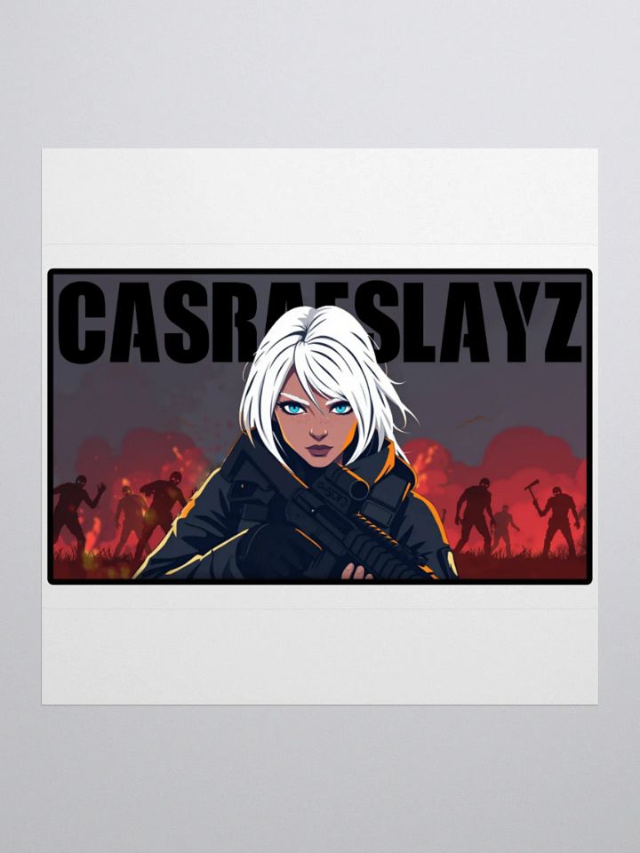 CasRae Zombies Sticker product image (1)