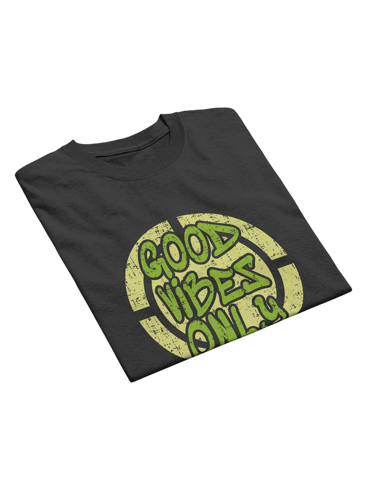 Good Vibes Only! Heavweight Printed T-Shirt product image (2)