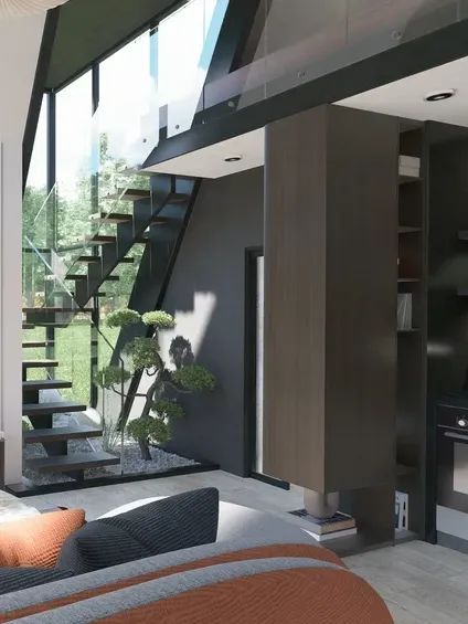 A Frame House 019 - Drawings\Blueprints CAD + PDF + 3D Model product image (7)