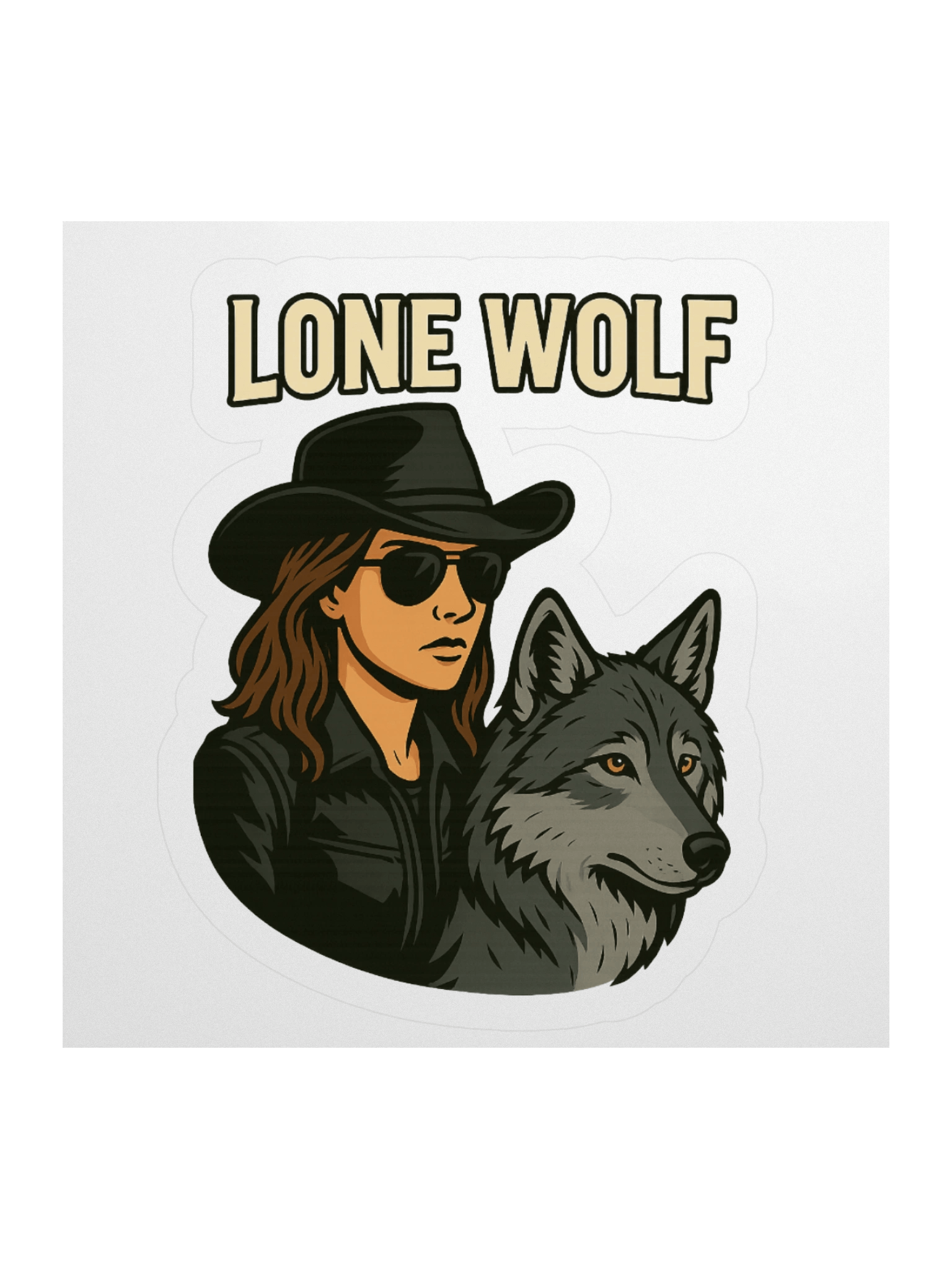 Lottie LONE WOLF Sticker product image (1)