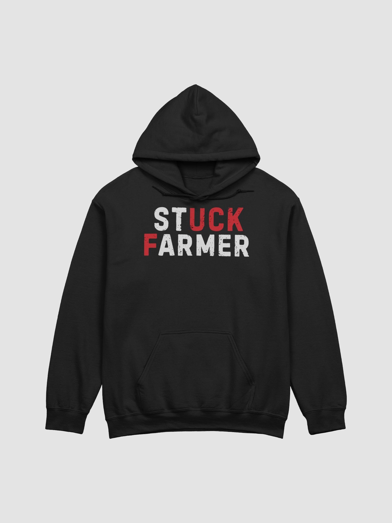 Stuck Farmer Distressed Hoodie product image (3)