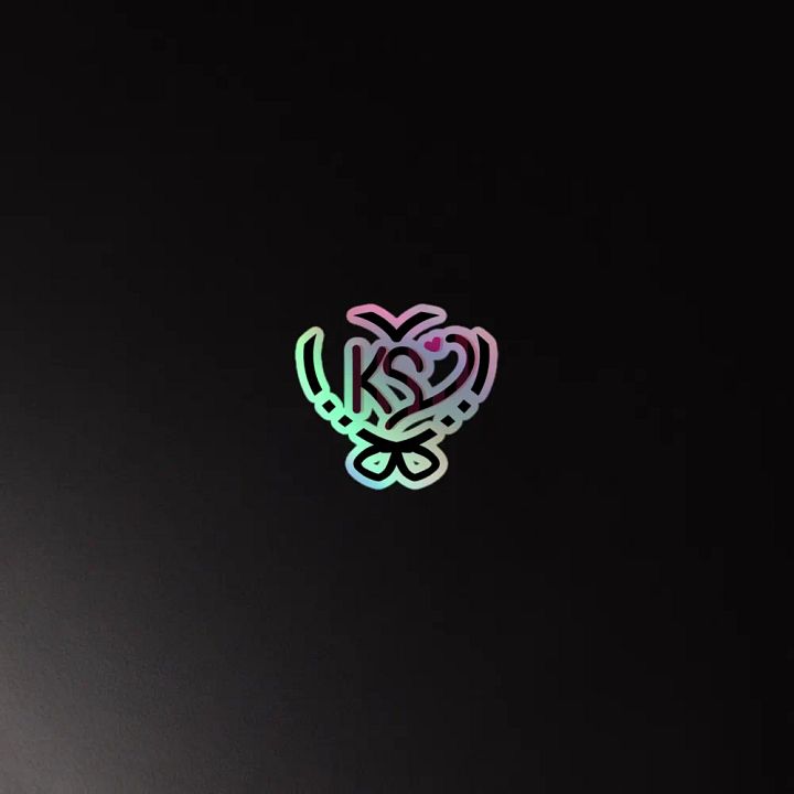 KS Logo -no background- HOLO STICKERS product image (2)