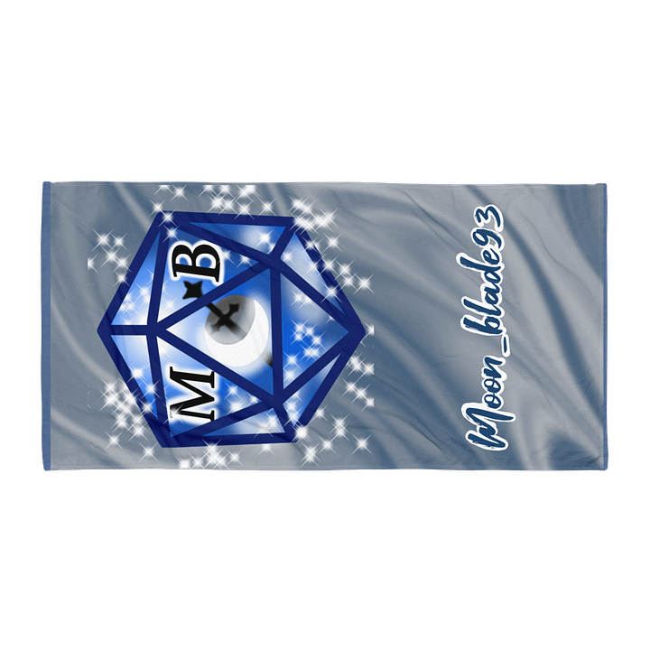 Moonblade- D20 Sublimated Towel product image (1)