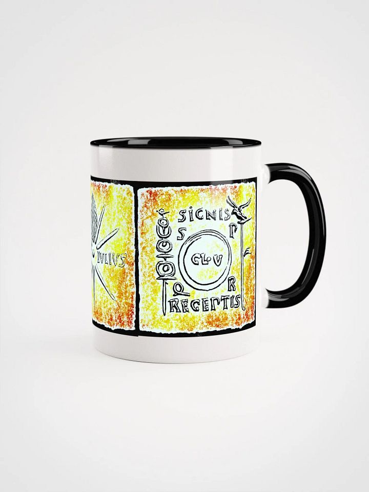 SPQR Legionary Standards and Julius Caesar's Comet Roman Art 1 Century BC, Coffee & Tea Mug With Black Color Inside product image (1)