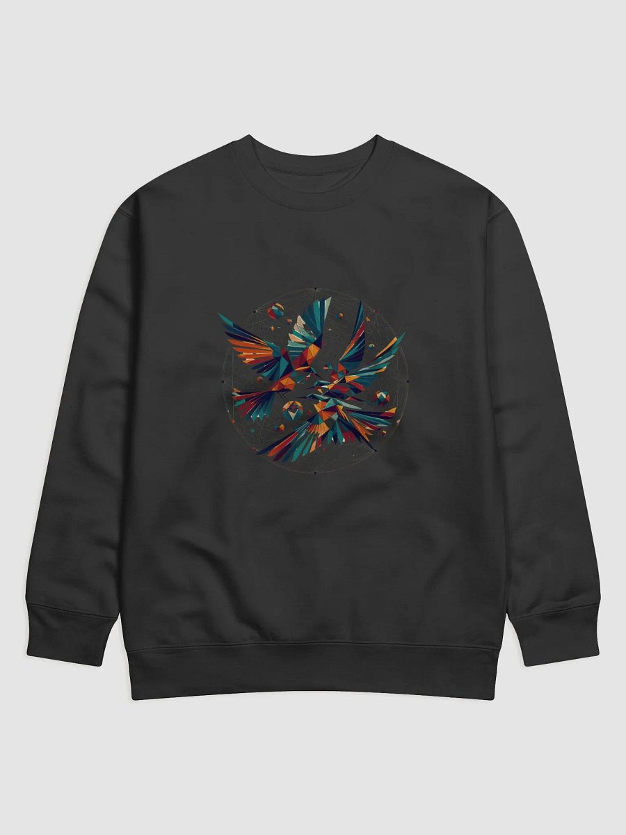 Geometric Avian Harmony Sweatshirt - Geometric Art product image (1)
