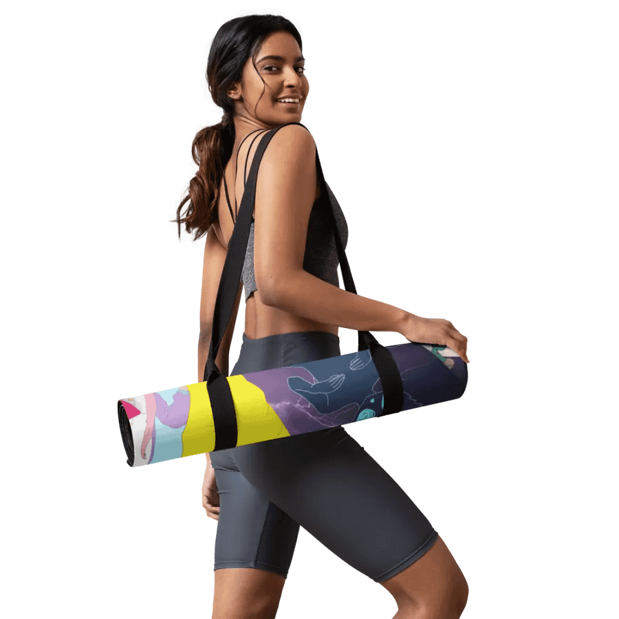cue bean's daki daki yoga mat product image (9)