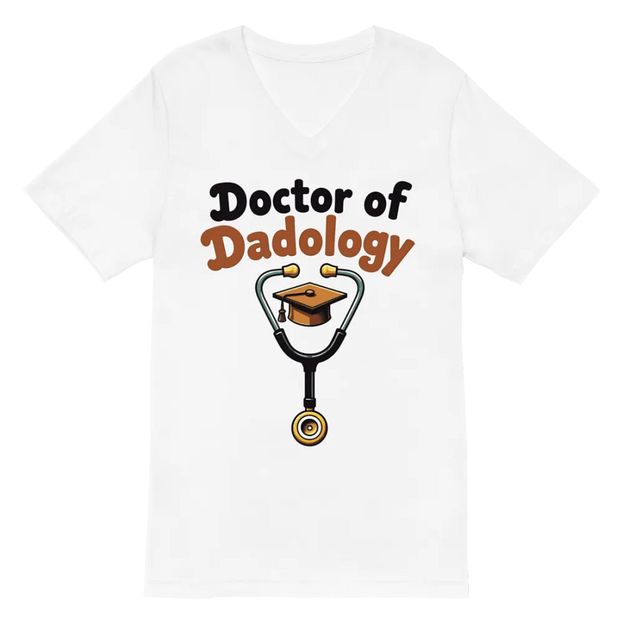 Doctor of Dadology V-Neck Tee product image (2)