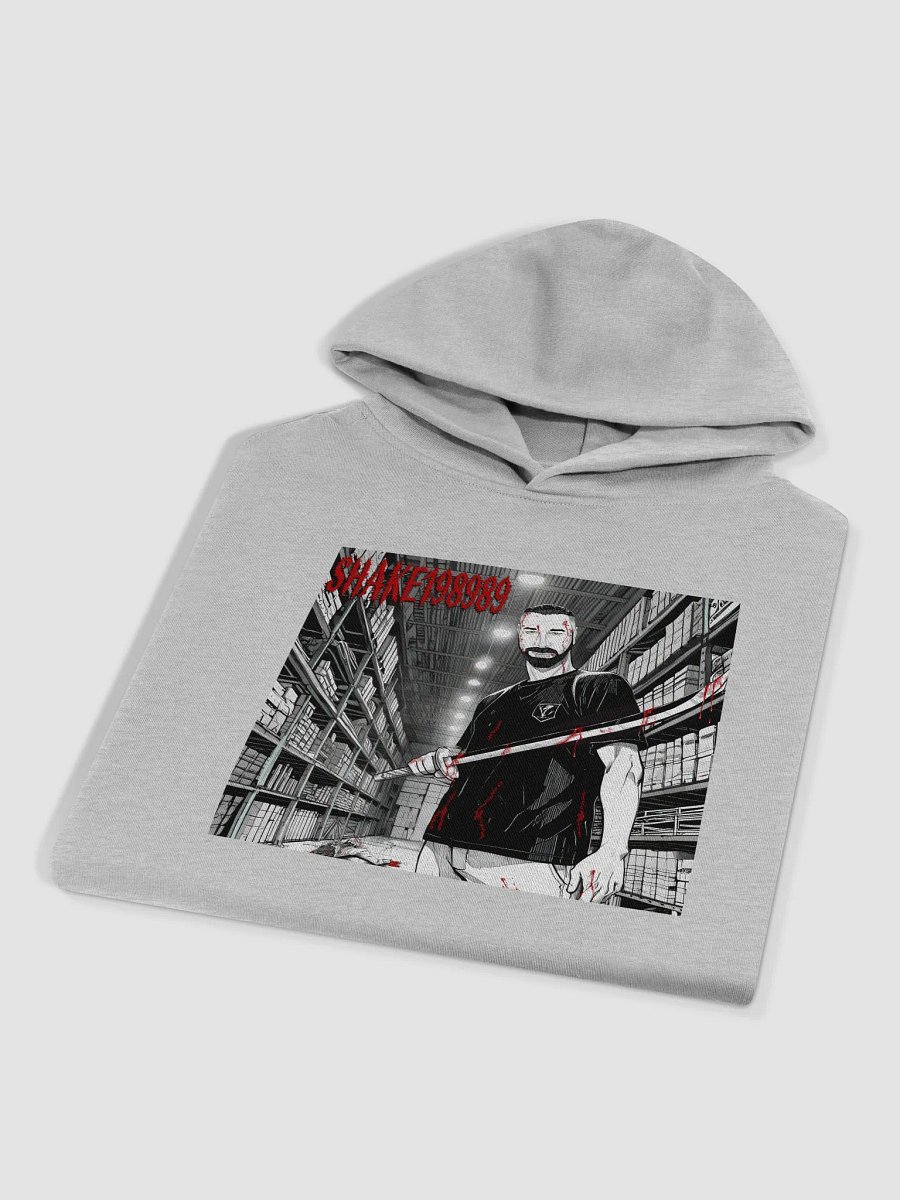 SHAKE19899 Stylized Red Font Oversized Hoodie product image (8)