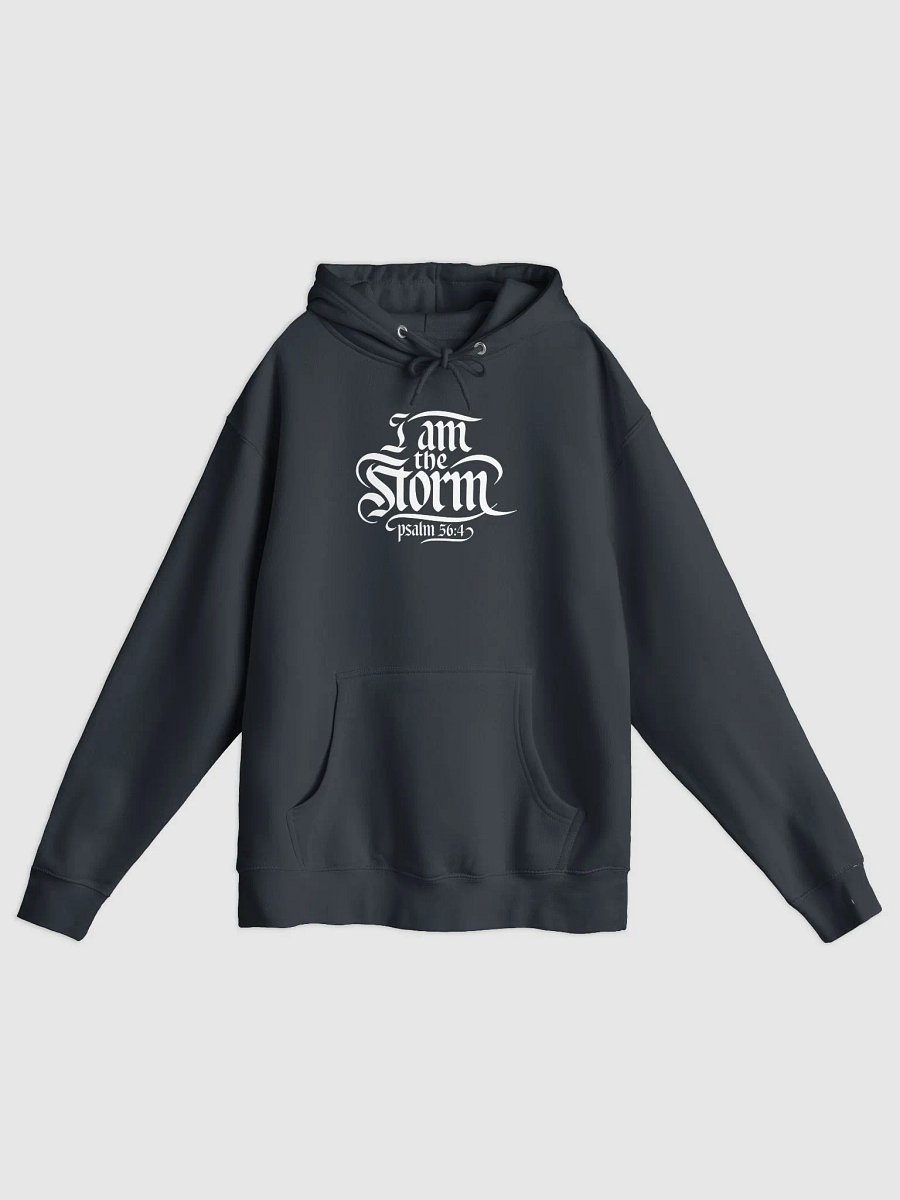 I Am The Storm, Psalm 56:4 Lane Seven Premium Pullover Bible verse Hoodie product image (1)