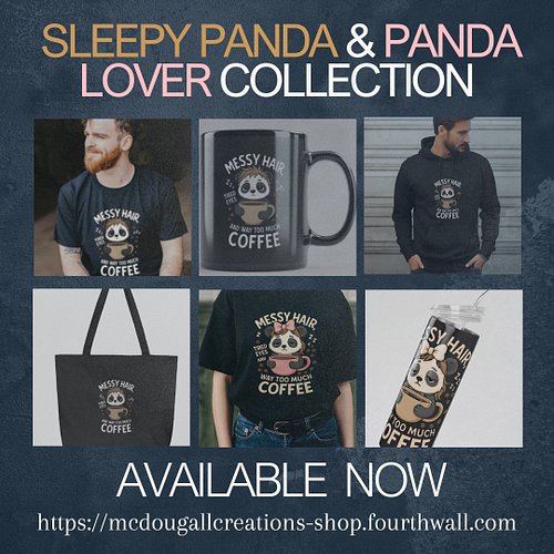🐼💤 NEW DROP ALERT! 💥
Say hello to the Sleepy Panda & Panda Lover Collection — for the caffeine-fueled, the messy-haired, and ...