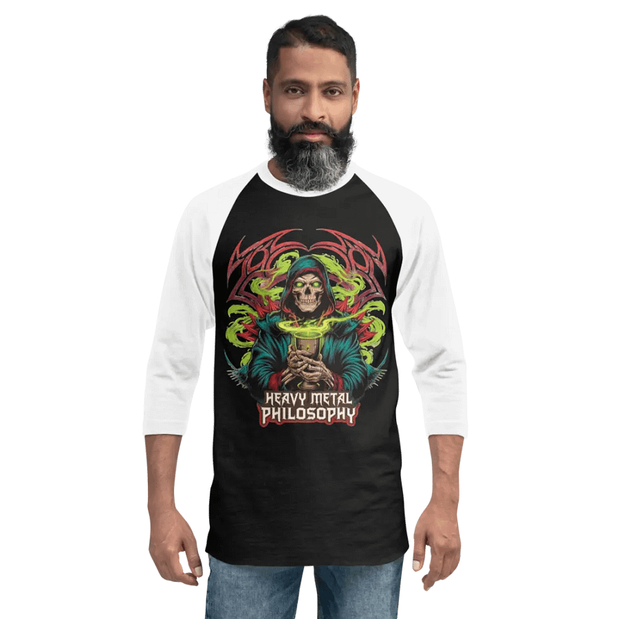 Summer Brew V2 3/4 Sleeve Raglan Tee product image (2)