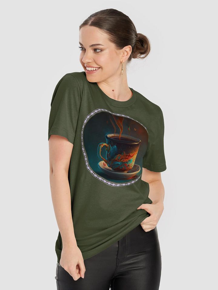 Coffee Swirls Hot Beverage T-Shirt product image (2)
