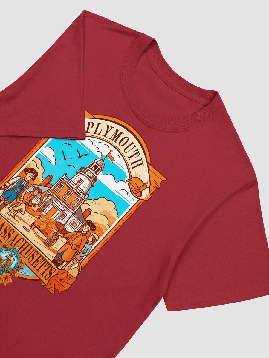 Plymouth, Massachusetts Gildan Sofstyle T-shirt product image (8)