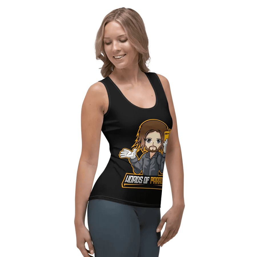 Words of Paradise Logo - Female Tank product image (4)