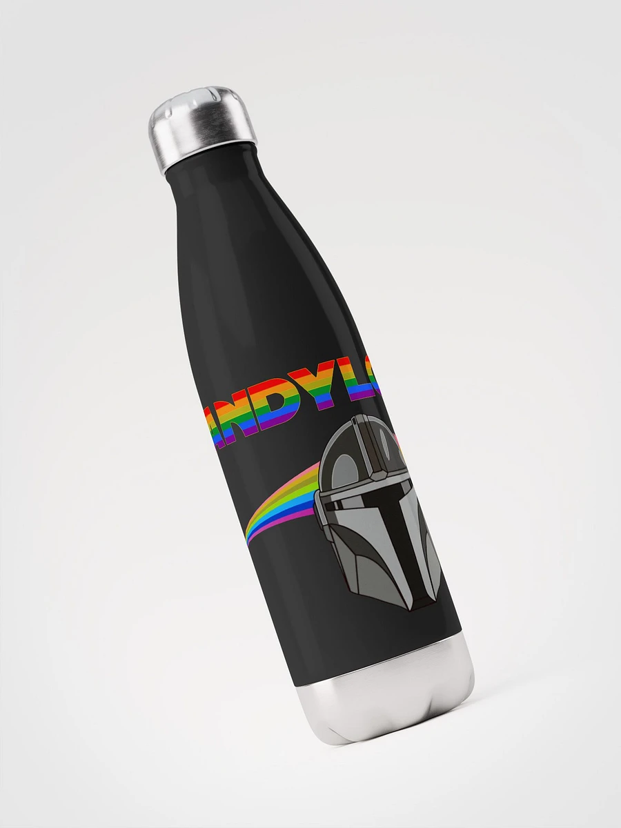 Mandylorian PRIDE Rainbow waterbottle product image (2)