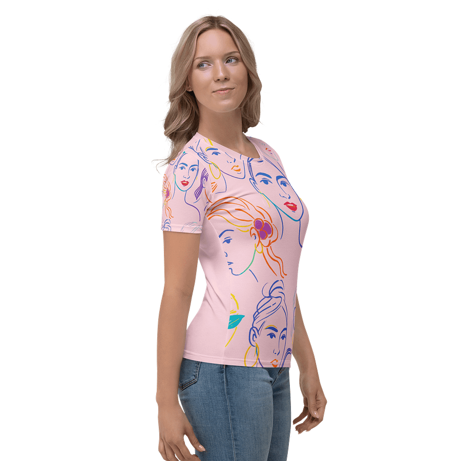 Sketch & Soul Tee (Pastel Pink) product image (3)