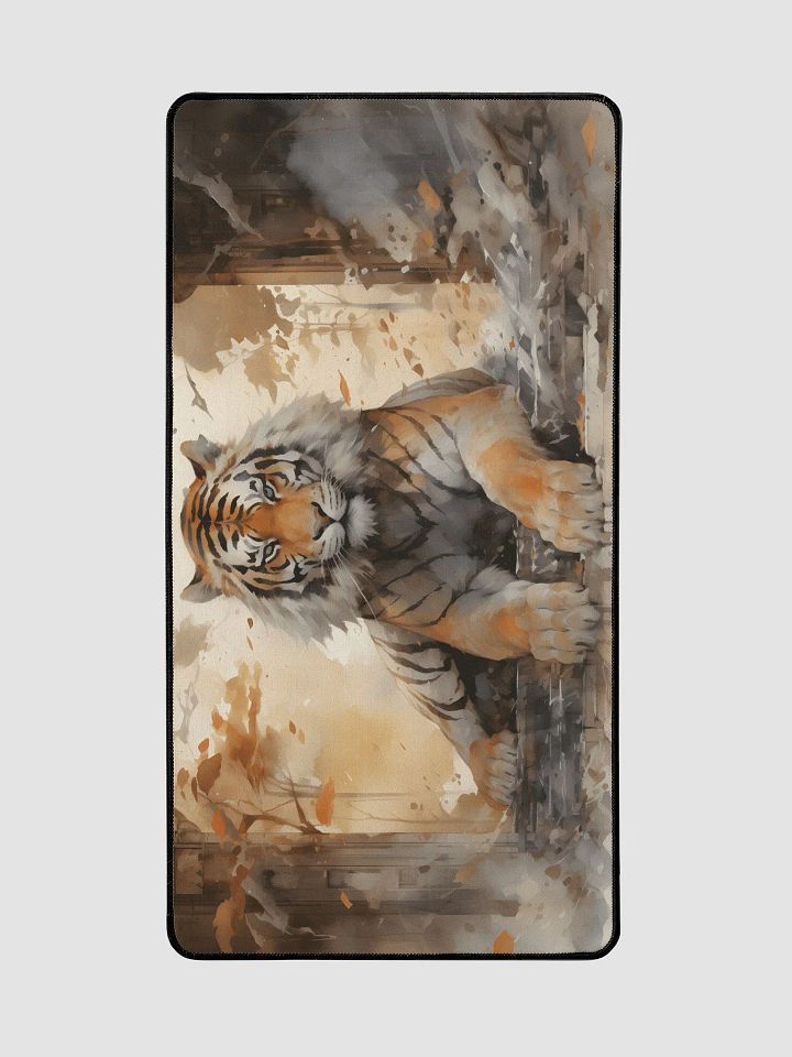 Tiger Water Color Desk Mat product image (2)