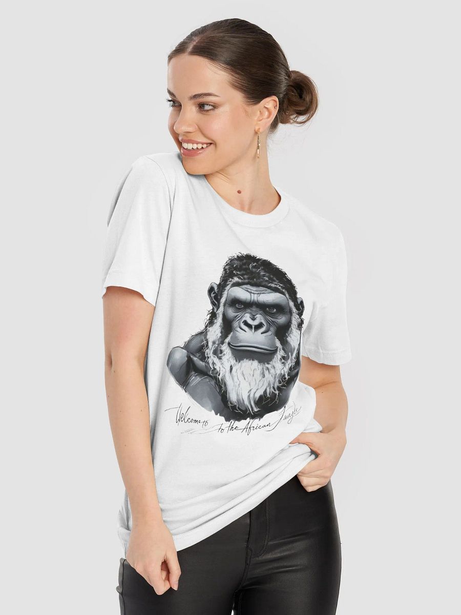 African Gorilla Inspired T-Shirt - Bella Canvas product image (6)