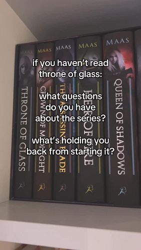 we’d love to know!!

we’re leading the Fandom Foundations session for Throne of Glass at @enchanticon in August, and want to ...