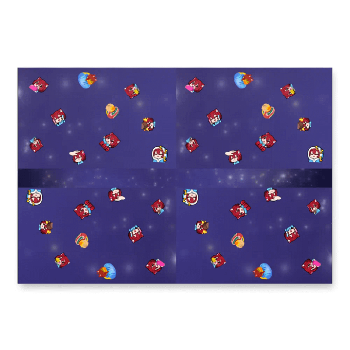 Chibi Cyn - Emote Wrapping Paper product image (1)