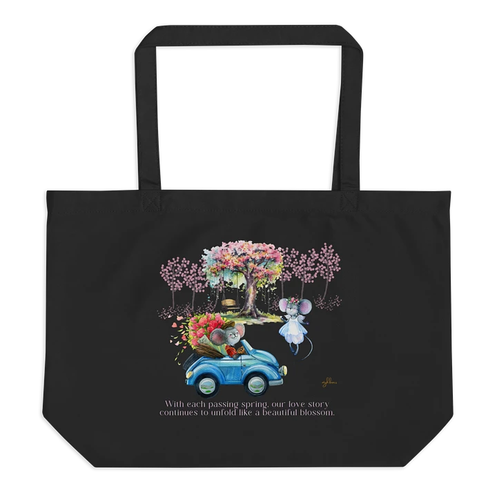 Love In Full Bloom Eco Tote Bag - Large product image (1)