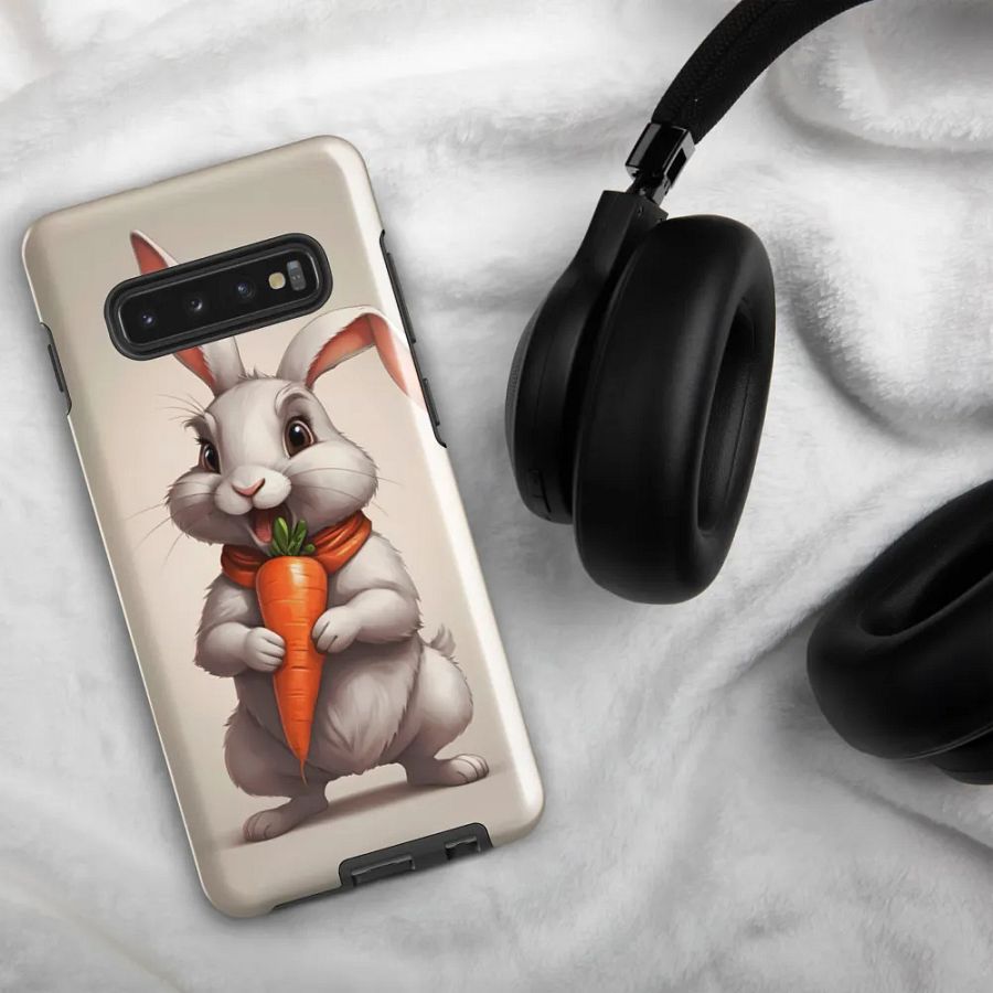 Carrot Loving Bunny Samsung Galaxy Case product image (50)