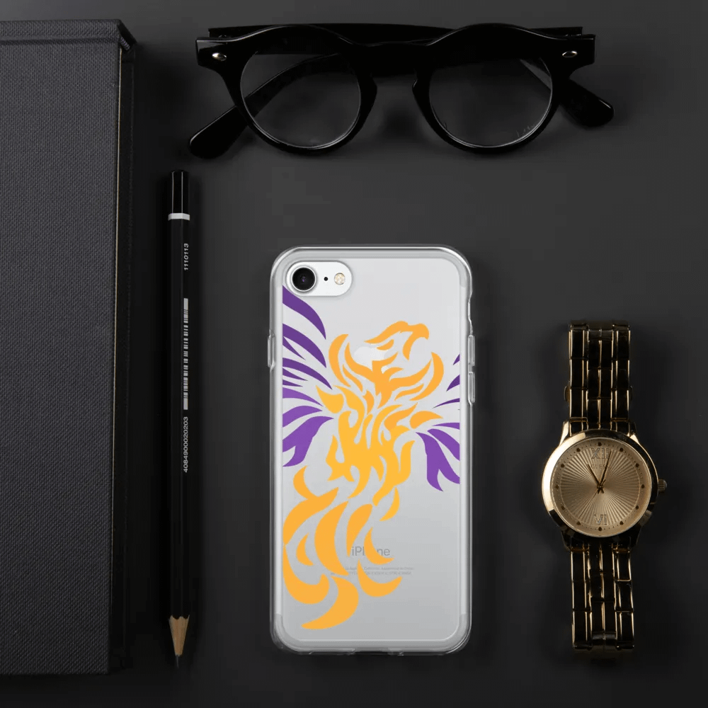 Rising Phoenix Clear Phone Case product image (3)