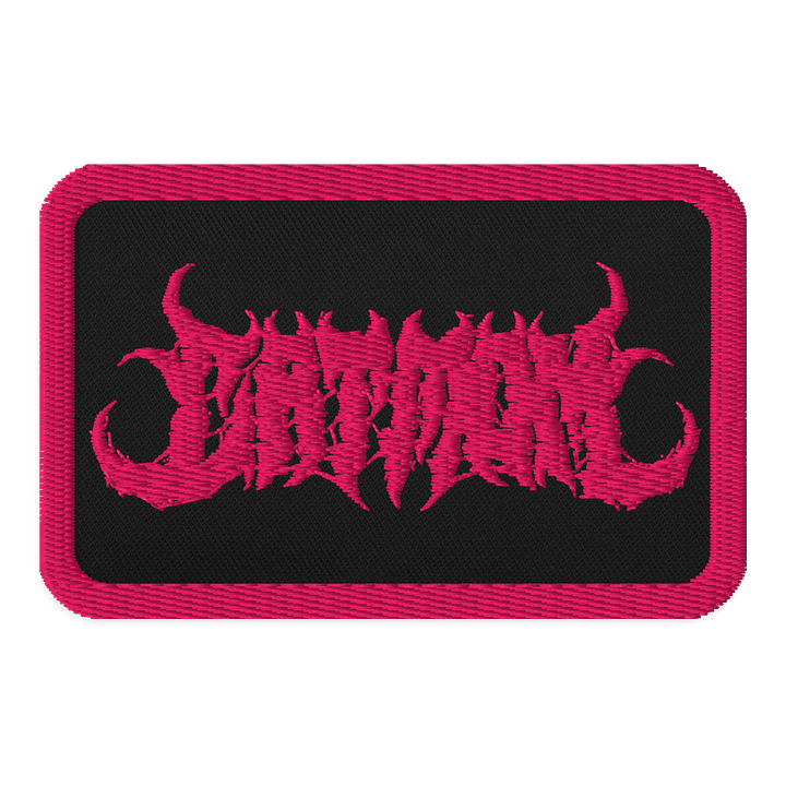 Crimson Chaos Embroidered Patch product image (1)